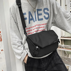 Men's Nylon Shoulder Bag for Daily Commuting