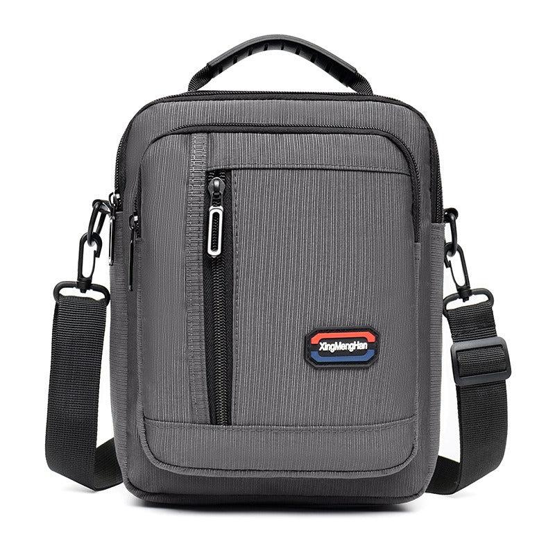 Men's Casual Crossbody Bag Vertical Shoulder Travel Messenger Bag