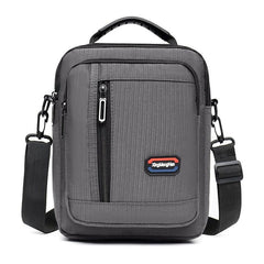 Men's Casual Crossbody Bag Vertical Shoulder Travel Messenger Bag