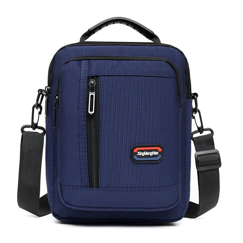 Men's Casual Crossbody Bag Vertical Shoulder Travel Messenger Bag