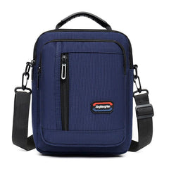 Men's Casual Crossbody Bag Vertical Shoulder Travel Messenger Bag
