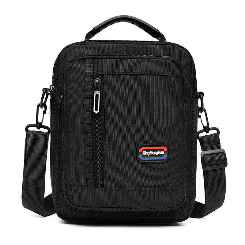 Men's Casual Crossbody Bag Vertical Shoulder Travel Messenger Bag