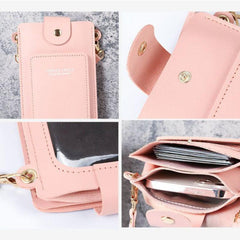 Minimalist Solid Shoulder Bag Crossbody Bag All Match Mobile Phone Bag