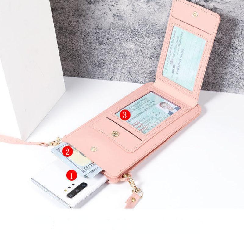 Minimalist Solid Shoulder Bag Crossbody Bag All Match Mobile Phone Bag