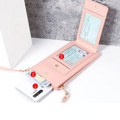 Minimalist Solid Shoulder Bag Crossbody Bag All Match Mobile Phone Bag