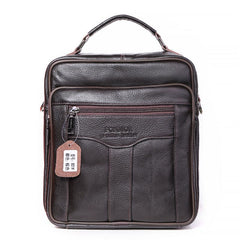 Top Layer Cowhide Leather Tote Shoulder Bag Large Crossbody Handbag