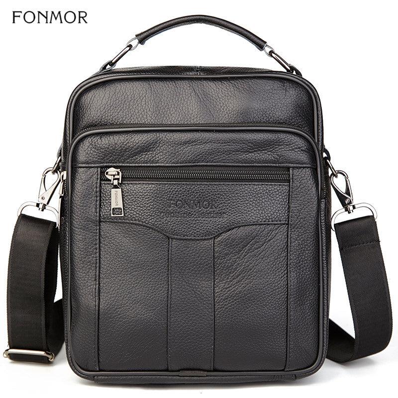 Top Layer Cowhide Leather Tote Shoulder Bag Large Crossbody Handbag