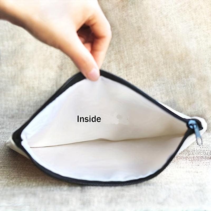 2 Pcs Letter Pattern Shoulder Bag All Match Handbag Women's Minimalist Bags