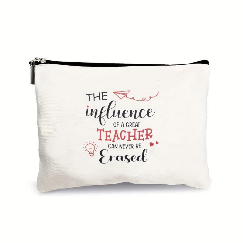 2 Pcs Letter Pattern Shoulder Bag All Match Handbag Women's Minimalist Bags