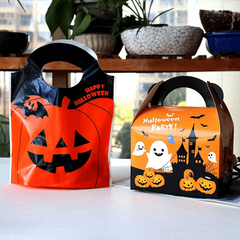 50 Pcs Halloween Pattern Candy Storage Pouch Lightweight Organizer