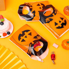 50 Pcs Halloween Pattern Candy Storage Pouch Lightweight Organizer