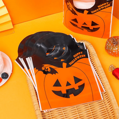 50 Pcs Halloween Pattern Candy Storage Pouch Lightweight Organizer