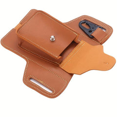 Vintage Faux Leather Belt Bag Phone Bag Travel Sports Waist Bag