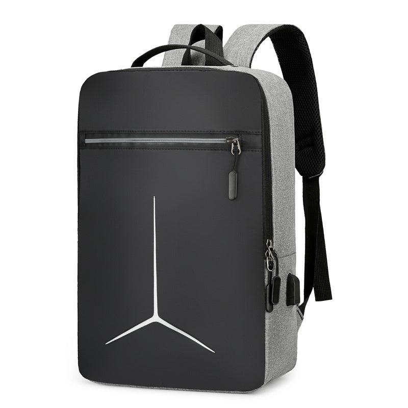 Waterproof Casual Business Laptop Backpack with USB Charging Port