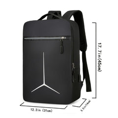 Waterproof Casual Business Laptop Backpack with USB Charging Port