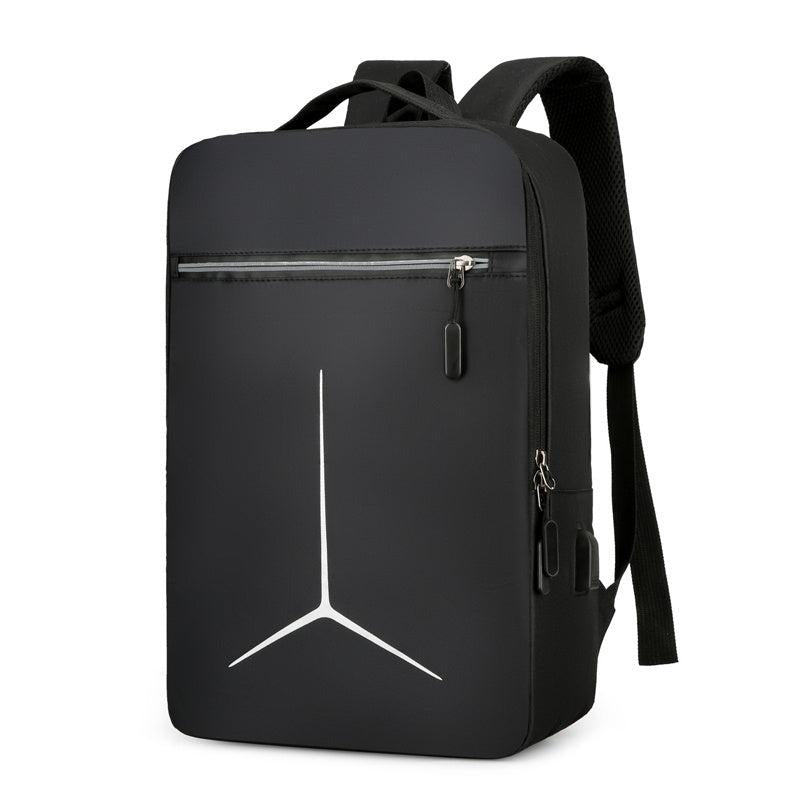 Waterproof Casual Business Laptop Backpack with USB Charging Port