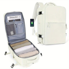 Large Capacity Travel Backpack for Short Distance Business Trips