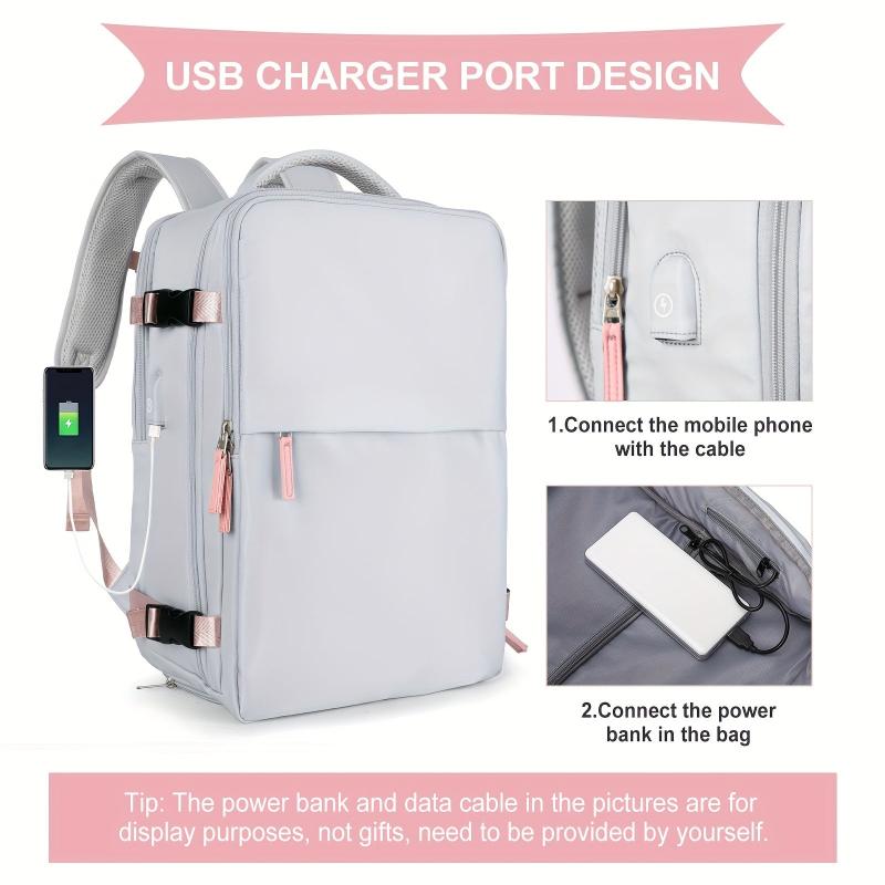Large Capacity Travel Backpack for Short Distance Business Trips