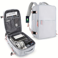 Large Capacity Travel Backpack for Short Distance Business Trips