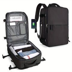 Large Capacity Travel Backpack for Short Distance Business Trips