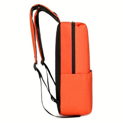 Solid Backpack for Students Outdoor Sports Bag Commuter Students Backpack