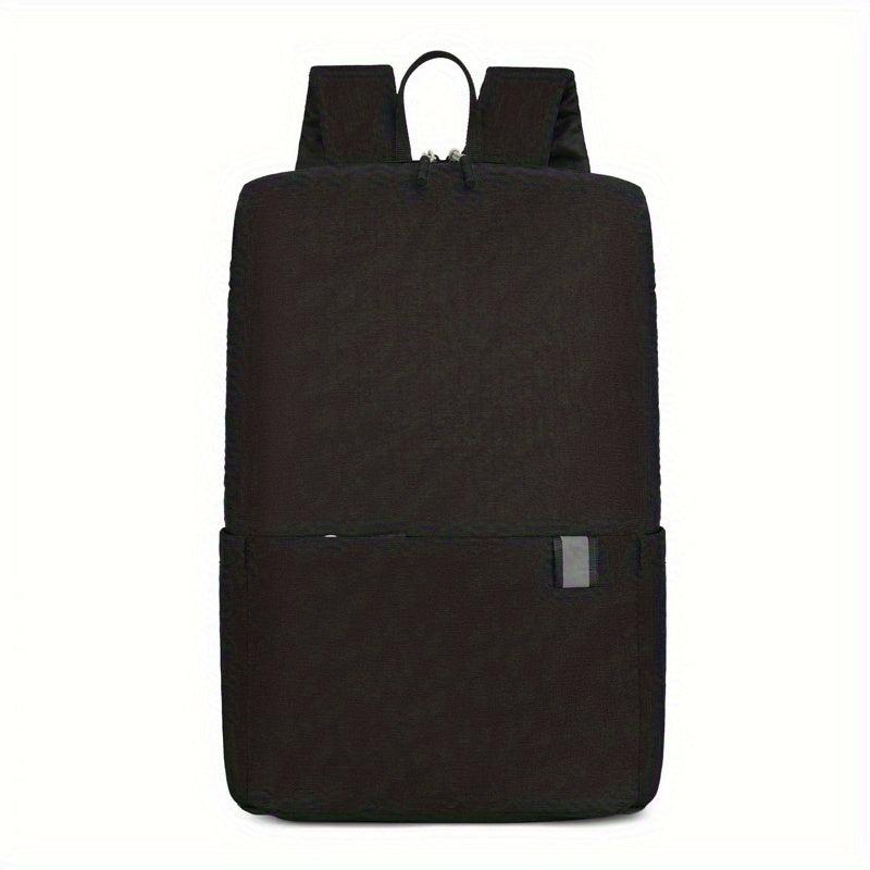 Solid Backpack for Students Outdoor Sports Bag Commuter Students Backpack