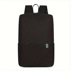 Solid Backpack for Students Outdoor Sports Bag Commuter Students Backpack