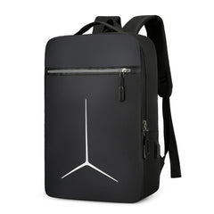 Casual Backpack USB Charging Port Laptop Bag Business Double Shoulder Bag