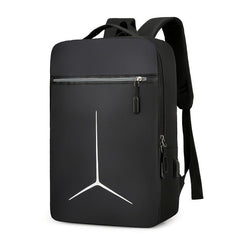 Casual Backpack USB Charging Port Laptop Bag Business Double Shoulder Bag