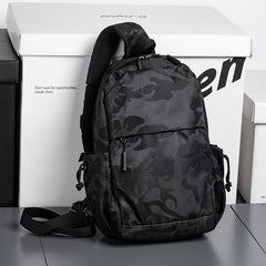 Large Capacity Sling Crossbody Backpack for Men Women