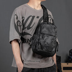 Large Capacity Sling Crossbody Backpack for Men Women