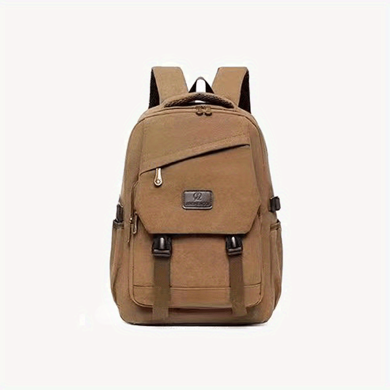 Vintage Canvas Backpack for Men, Fits 39-62cm Laptop