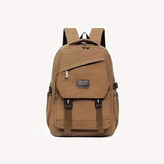 Vintage Canvas Backpack for Men, Fits 39-62cm Laptop