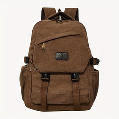 Vintage Canvas Backpack for Men, Fits 39-62cm Laptop