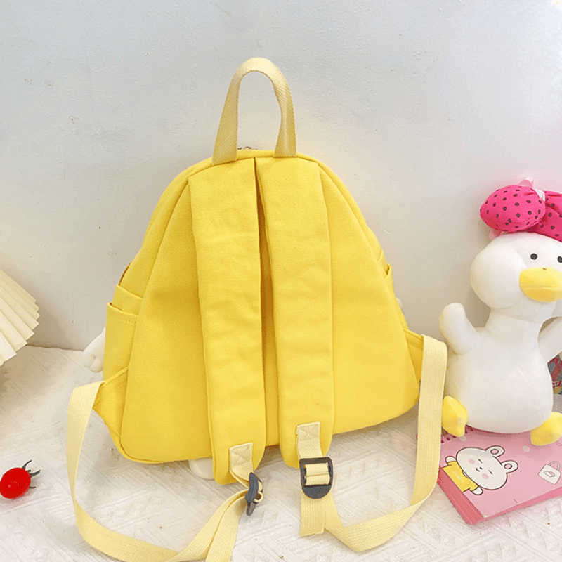 Cheese Shape Backpack Girls Women's Sweet Fashionable Backpack