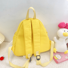 Cheese Shape Backpack Girls Women's Sweet Fashionable Backpack