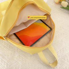 Cheese Shape Backpack Girls Women's Sweet Fashionable Backpack