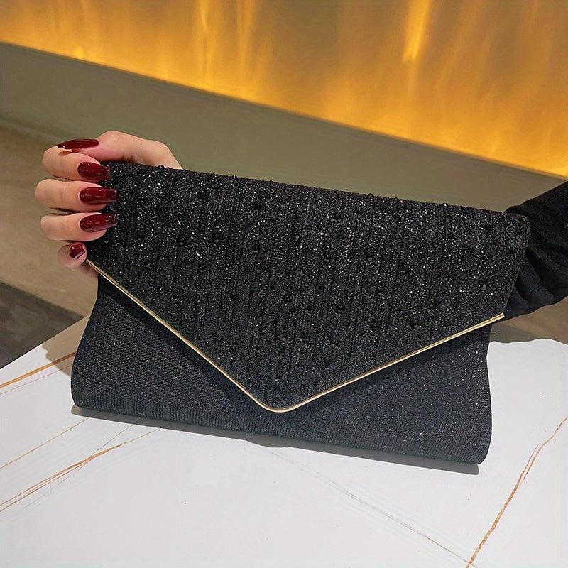Bling Rhinestone Evening Bag Clutch Purse for Party