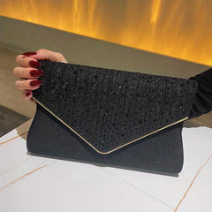 Bling Rhinestone Evening Bag Clutch Purse for Party