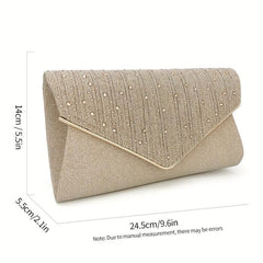 Bling Rhinestone Evening Bag Clutch Purse for Party