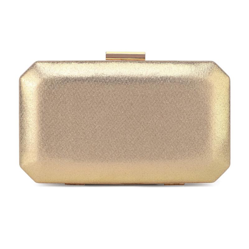 Glitter Evening Box Bag Small Clutch Purse for Party & Wedding