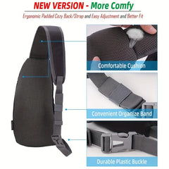 Men's Outdoor Sports Chest Bag Shoulder Bag