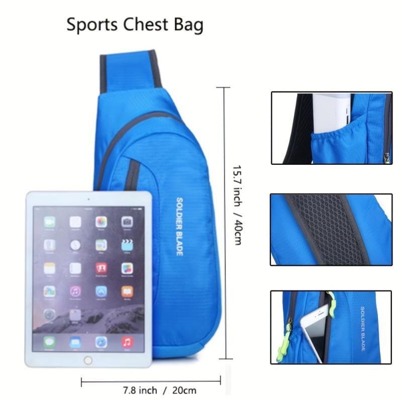 Men's Outdoor Sports Chest Bag Shoulder Bag