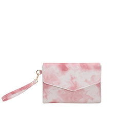 Tie Dye Print Clutch Bag Stylish Shoulder Bag