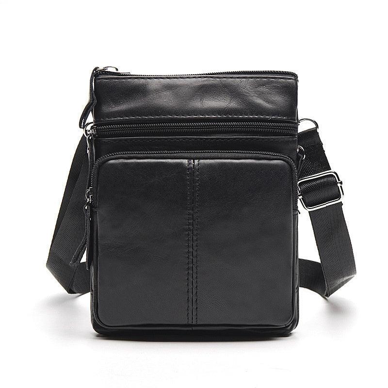Men's Leather Business Crossbody Bag