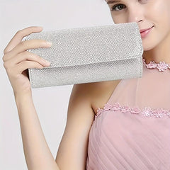 Sparkling Acrylic Envelope Clutch Bag - Prom & Party