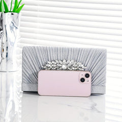 Glitter Rhinestone Evening Bag Dinner Clutch Purse Formal Banquet Handbag