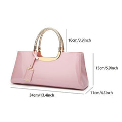 Metal Top Handle Evening Bag for Party & Wedding