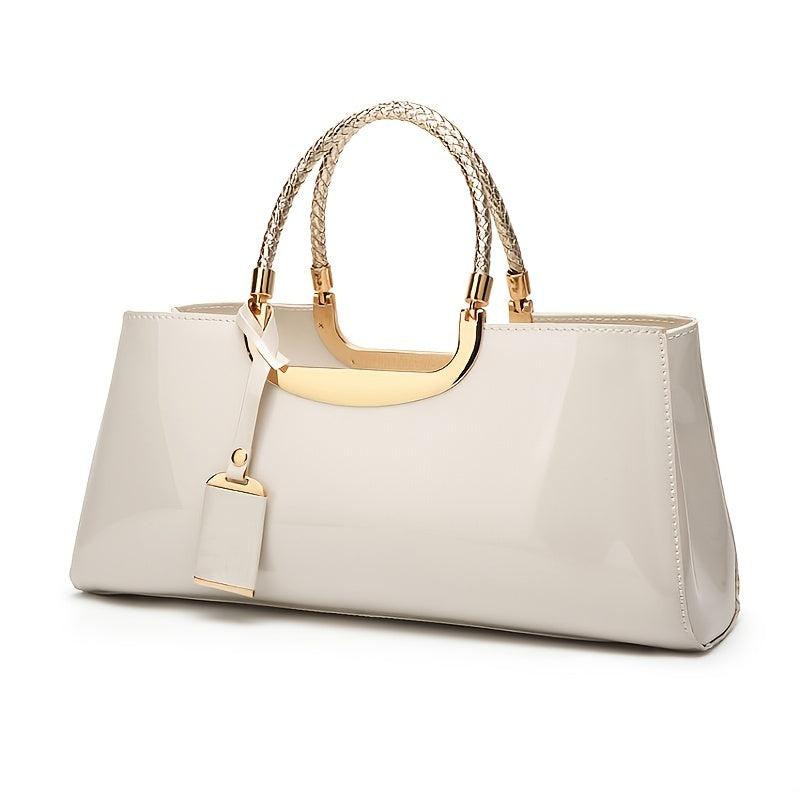 Metal Top Handle Evening Bag for Party & Wedding