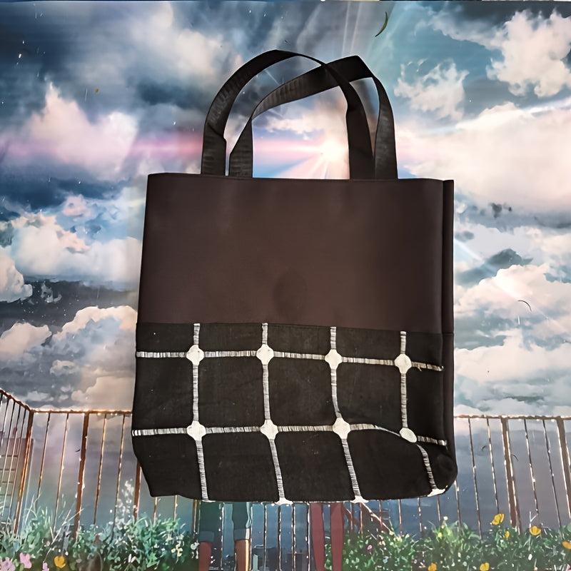 Casual Canvas Bag Women's Large Capacity Shopping Bag